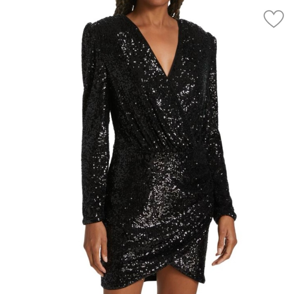 Generation Love Black Sequin Miley Cocktail Dress